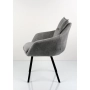 Krzesło DELUXE KR-161 Tkanina STRONG 14 Noga Metalowa